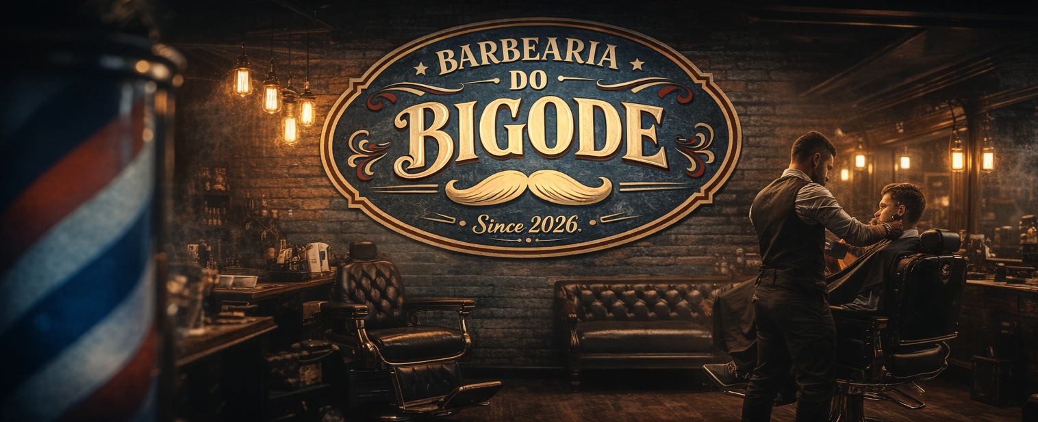 Interior da barbearia